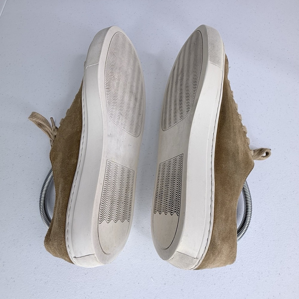Sid Mashburn Men's Suede Sneakers Shoes Size 8 Camel Brown - Picture 7 of 11